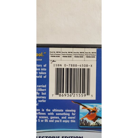 Finding Nemo DVD - 2-Disc Collection Edition Full Frame - Picture 2 of 8
